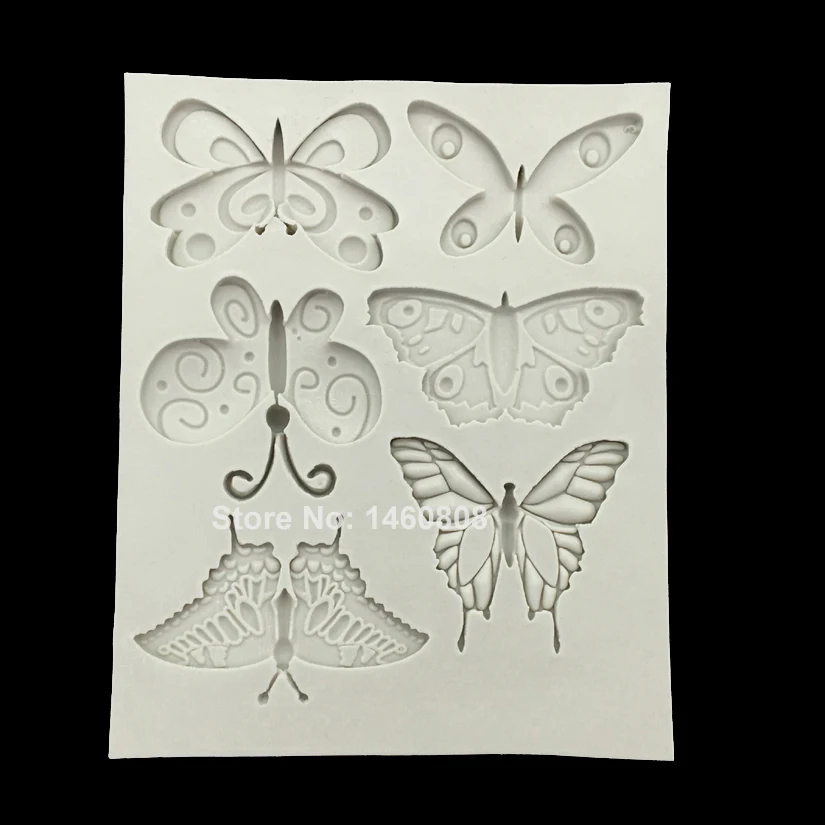 Butterfly Silicone Mold Sugarcraft Chocolate Cupcake Baking Mold Fondant Cake Decorating Tools