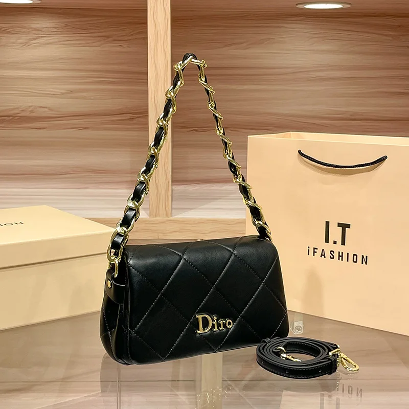 

Модная элегантная сумка для подгузников, женская сумка через плечо, роскошная дизайнерская сумка, минималистичная стильная сумка-тоут из кожи с большой вместимостью.