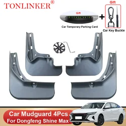 TONLINKER Car Mudguard For Dongfeng Shine Max Sedan 2022 2023- Mudguards Splash Guards Front Rear Fender Mudflaps Accessories