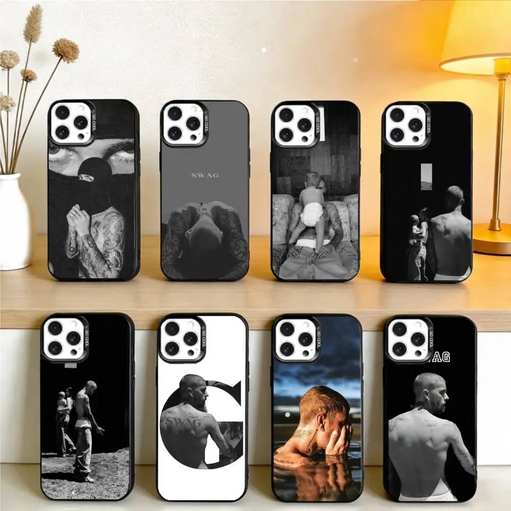 

SWAG J-Justin-n B-Bieber Phone Case For iPhone 16,15,14,13,12,17,Pro,MAX Black Matte Shockproof Cover