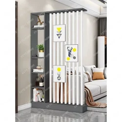 Simple Modern New Chinese Style Small Apartment Home Front Door Subareas Screens Entrance Cabinet Living Room