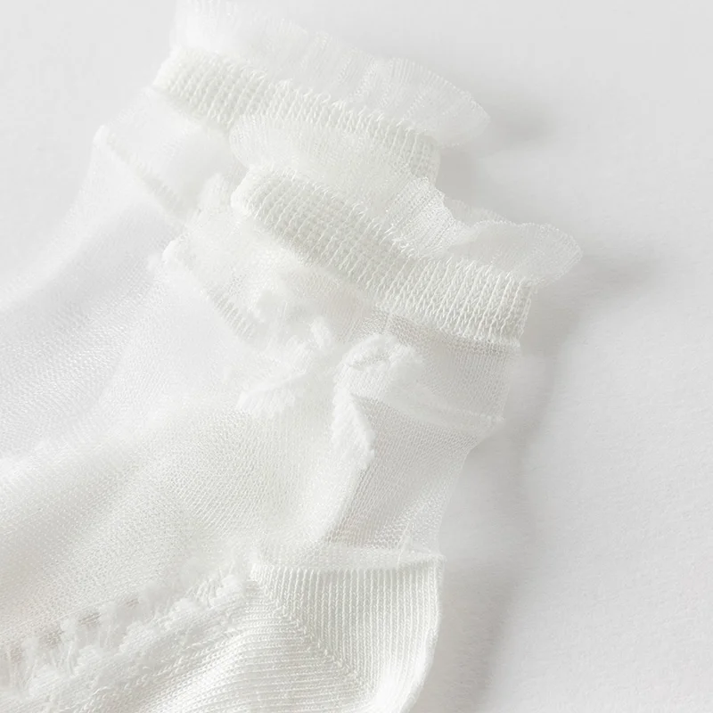 Dave Bella Summer Children's Thin Socks Baby Breathable Socks Boys Girls Short Socks Sweet Cute DB2251683