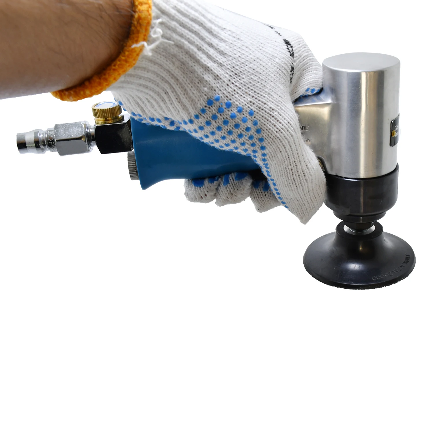 Wilin utensili pneumatici Mini 3 pollici 2 pollici ingranaggio a disco grande coppia 90 gradi angolo levigatrice strumenti di lucidatura spina da 1/4 pollici