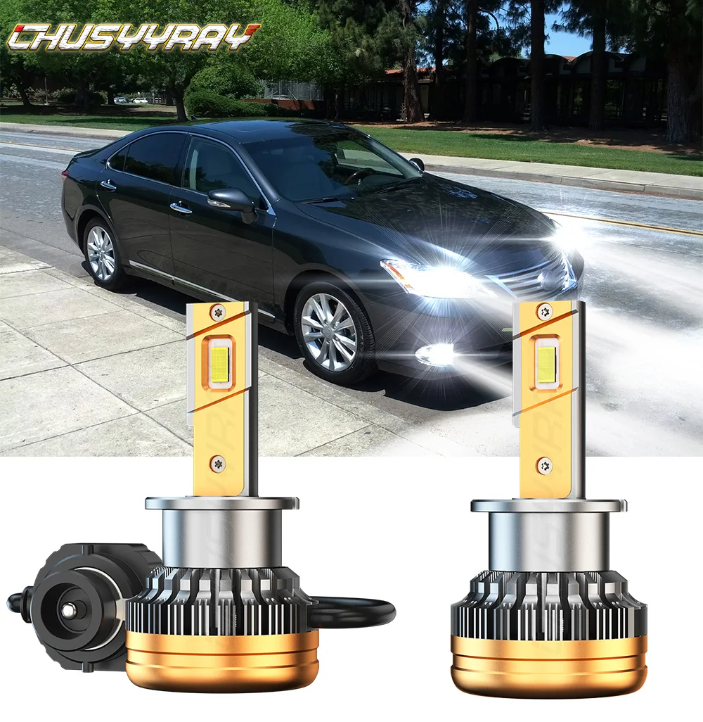 CHUSYYRAY Car Lights Compatible For 2005-2006 Lexus GS300 2X D4S Front HID Xenon White Headlight Bulb Low Beam Car accsesories