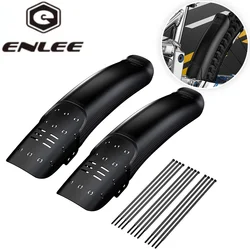 ENLEE Bicycle Fenders Mountain Road Bike Mudguard Front Rear Tire Wheel Fender MTB Bicycle Mud Guard Fender Cycling Accessories