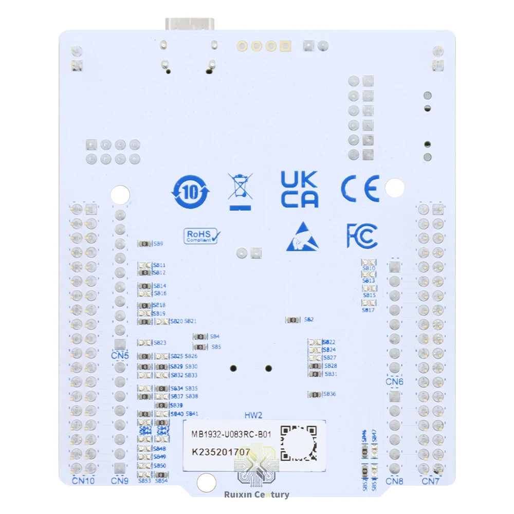FOR STMicroelectronics NUCLEO-U083RC STM32 Nucleo-64 Board STM32U083RCT6 Cortex-M0+ 56MHz 256KB Flash LCD USB