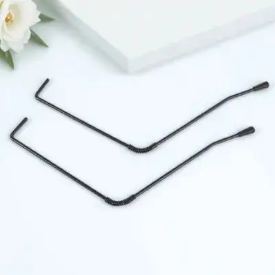 

2 pcs Music Stand Accessories Page Holders Clips Score Paper Metal Clamp Replacements Notation Sheet Book Holder Lightweight