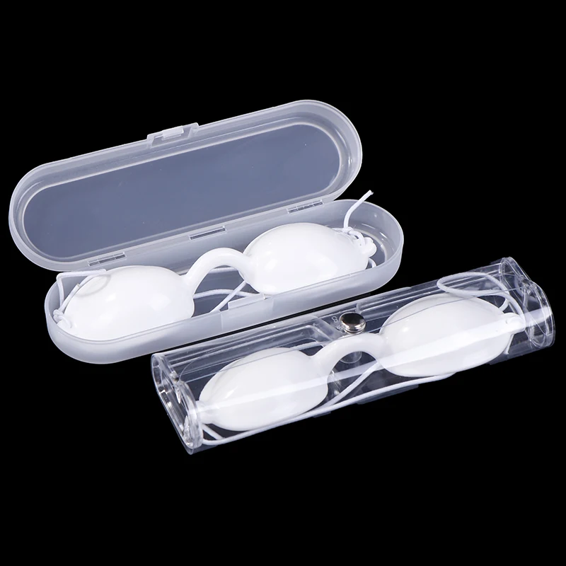 IPL 190nm-2000nm Laser Protective Goggles Cosmetic Beauty Patient Eyepatch White Sun Protection Beauty Special