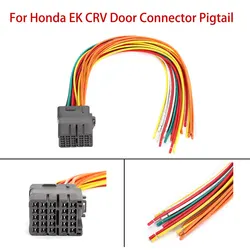 For Honda Civic EK CRV Driver Or Passenger Door Connector Pigtail Connector Cable Wiring Plug Pigtail