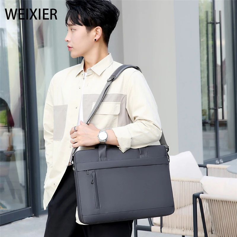 WEIXIER Borsa alla moda Comoda borsa a mano Borsa a tracolla Borsa per laptop da lavoro casual Borsa a tracolla resistente all'acqua