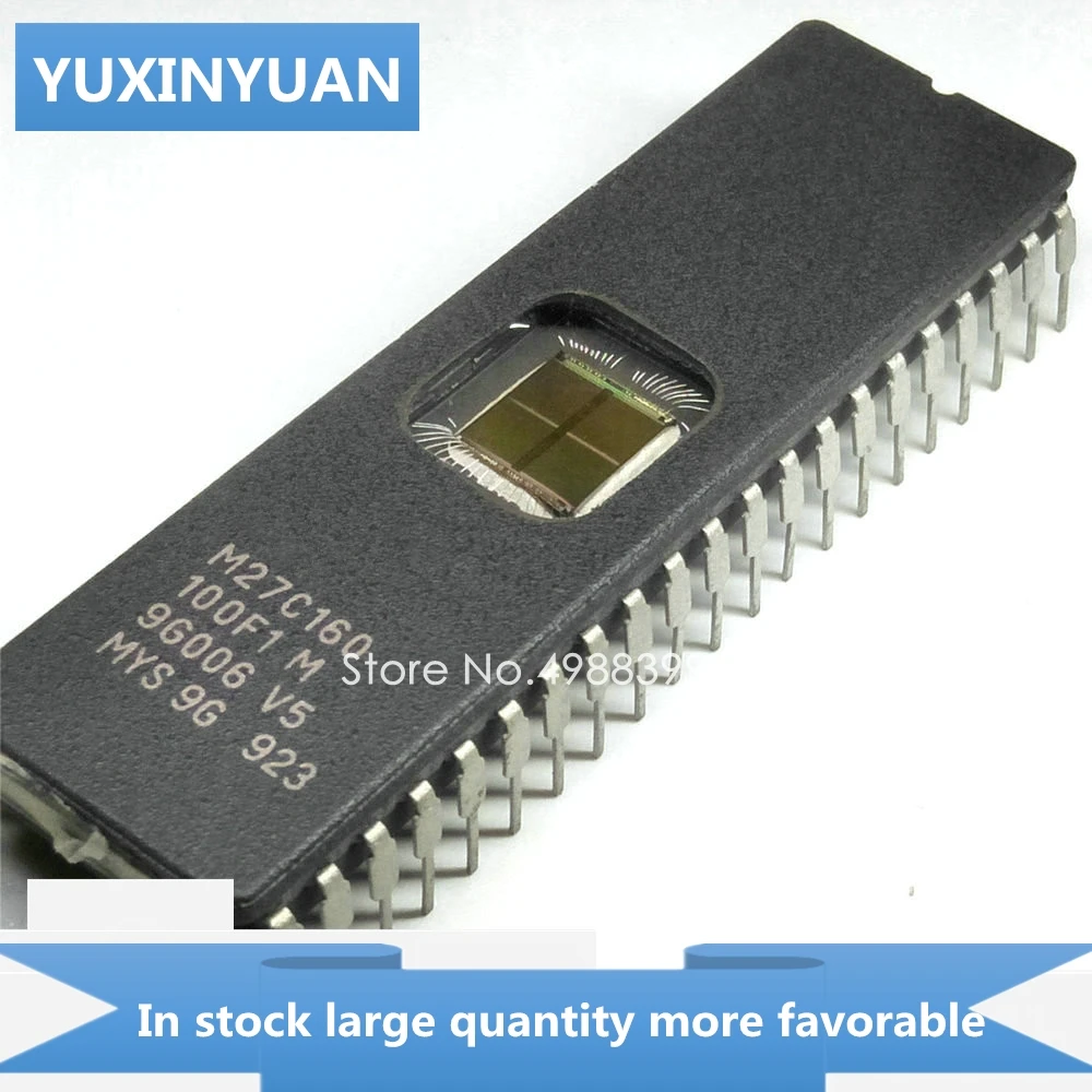 10PCS  M27C160-100F1 M27C160 100F1 27C160-100F1 27C160 CDIP42 YUXINYUAN IC IN STOCK