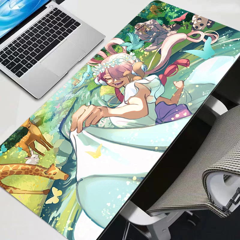 Alfombrilla de ratón para Gamer, accesorios para juegos de ordenador, alfombrilla para teclado, portátil, Uta de una pieza, alfombrillas bonitas para ratón de escritorio, alfombrilla de ratón Kawaii de Anime japonés