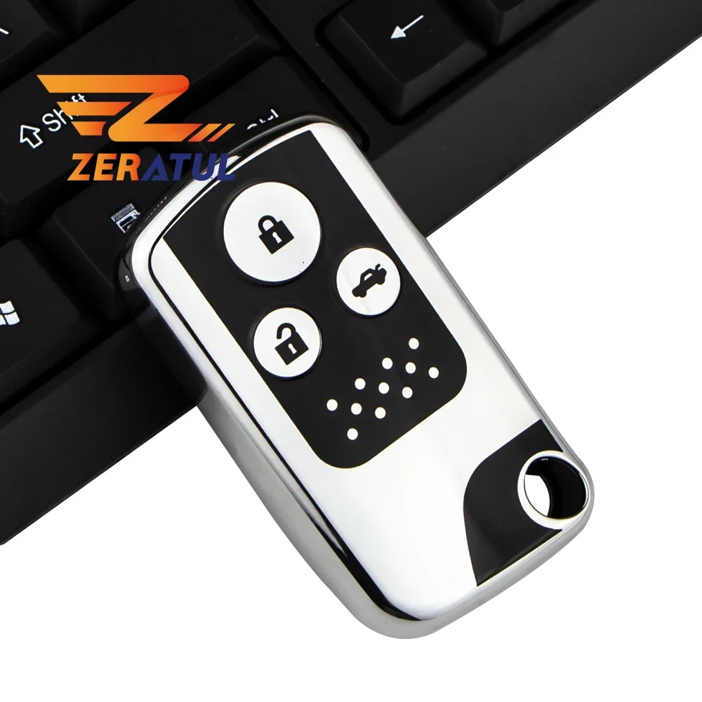 TPU Shell Holder for Honda CRV Fit Shuttle Fried Freed Spike StepWGN RG1 Spada CRZ Car Key Fob Case Cover Protector