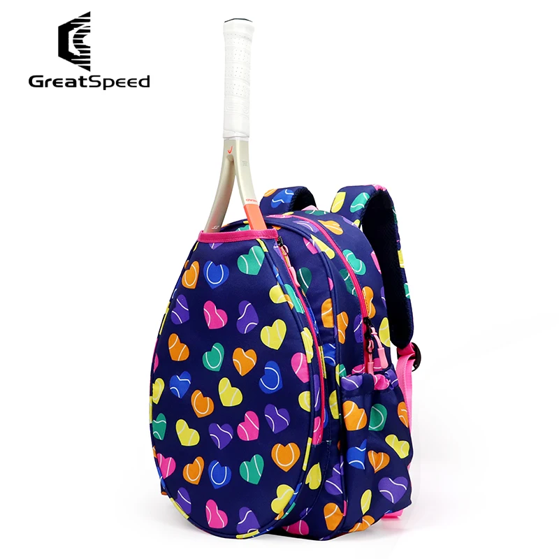 2022 New Women's Fashion Bag Tennis Backpack with Sneakers Compartment Adult Children Kids Racquet Sports Badminton Bag