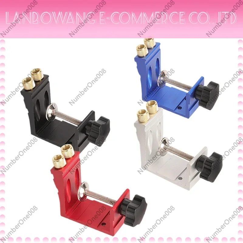 Inclined Hole Opener, Woodworking Inclined Hole Locator, Drilling, Wooden Board Splicing Installation Tool