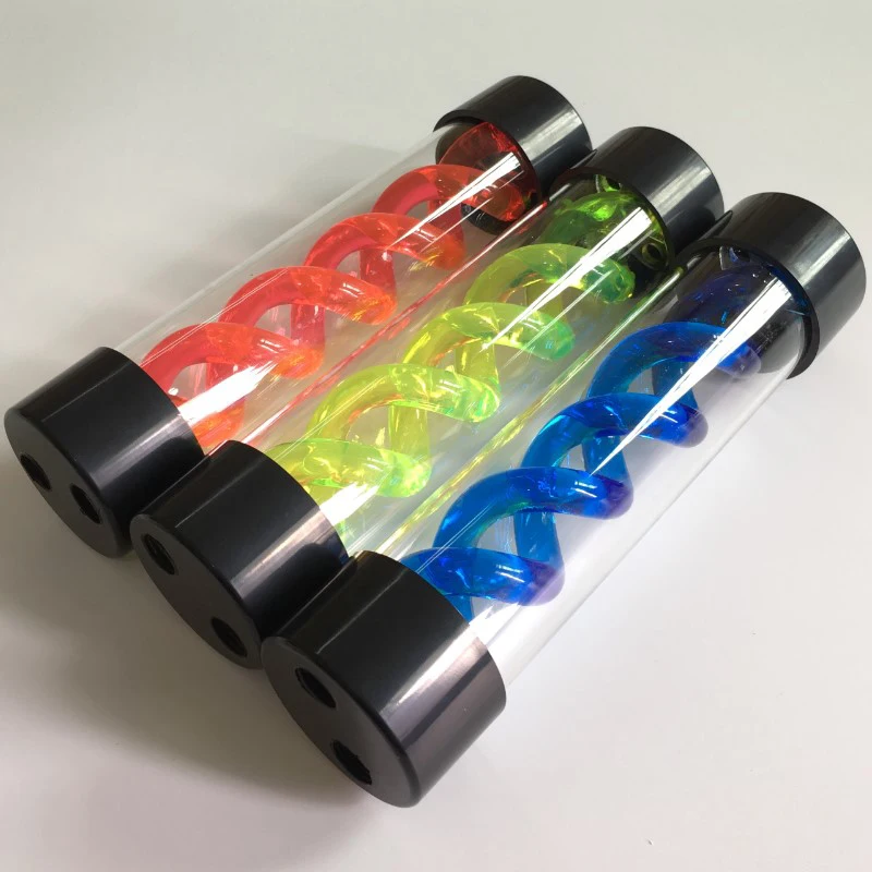 SMIEA 200mm Water Cooling PC Water Tank Computer Water Cooling Tank with G1/4 Thread for PC Computer Cooler Accessory(Green)