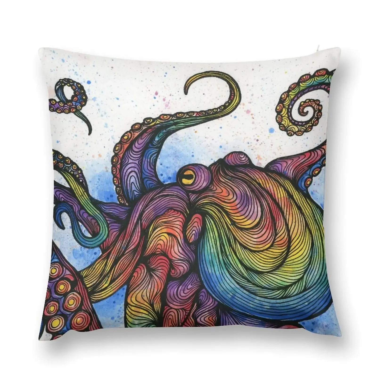 

The Octopus Throw Pillow Decorative Cushions For Living Room Christmas Cushion For Home Luxury Pillow Case pillow