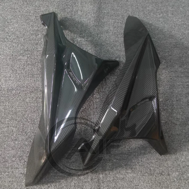 

100% 3K Carbon Fiber Front Side Panels Wind Deflector Windscreen Plate For 790 890 ADV Adventure R S 2022 and Before Year