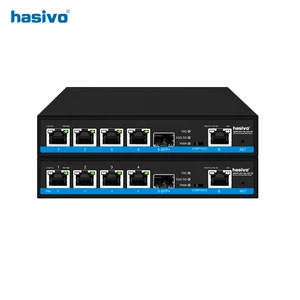 4 Ports Uplink -Port, 2,5 GPS oder nicht Schalter POE + 1x10G SFP + 1x10 GPS, RJ45 8 Hauptverkaufsschalter Gigabit 4 Türen - №7