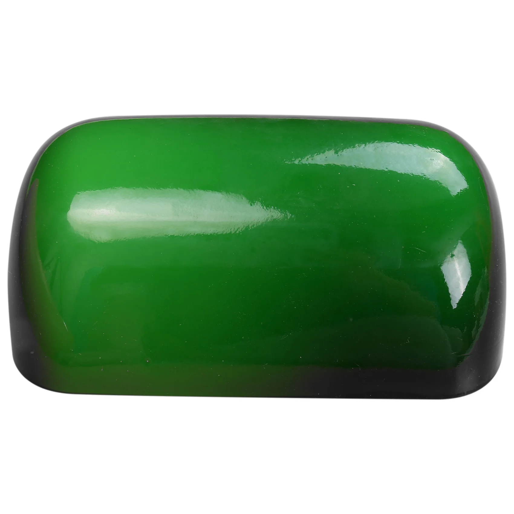 

X07A Green color GLASS BANKER LAMP COVER/Bankers Lamp Glass Shade lampshade