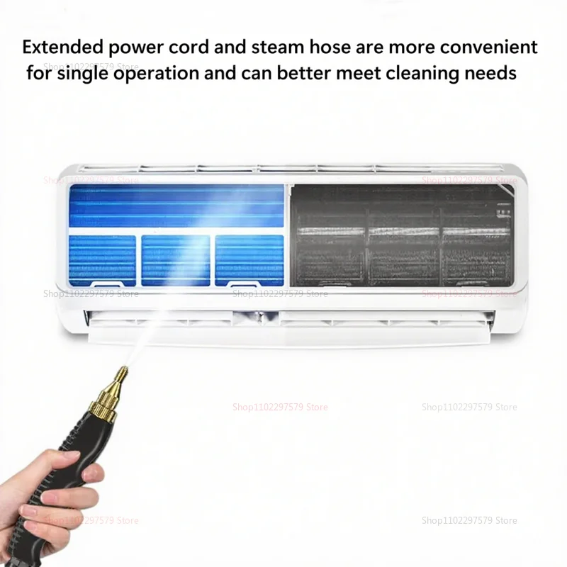2025 High Temperature Steam Cleaner Disinfection for Kitchen Range Hood Air Conditioner Household and Car Cleaning 220V