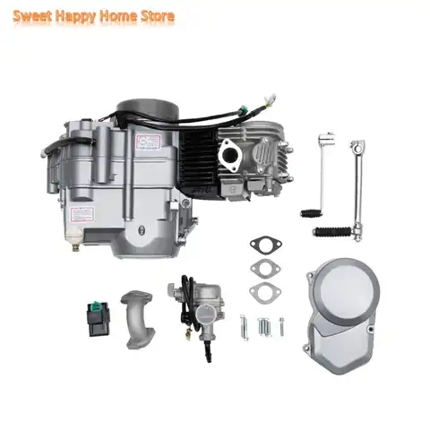125cc 4-Stroke Engine Air-Cooled 4-Speed Manual Clutch for Honda CRF50 XR50 Z50 Pit Dirt Bike ATV