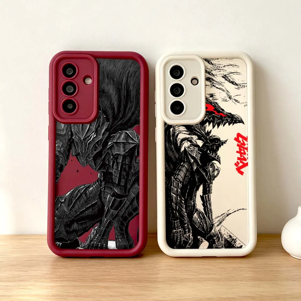 Guts Berserk Armor Cover For Samsung Galaxy A73 A72 A71 A56 A55 A35 A25 A54 A53 A52 A51 A32 Eye Ladder Phone Case