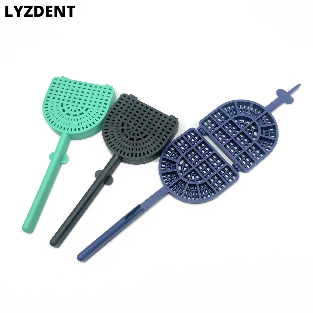 

LYZDENT Dental Injection Molding Tooth washing Racket For Porcelain Dental veneers Materials Cleaning Denture Wash Tray