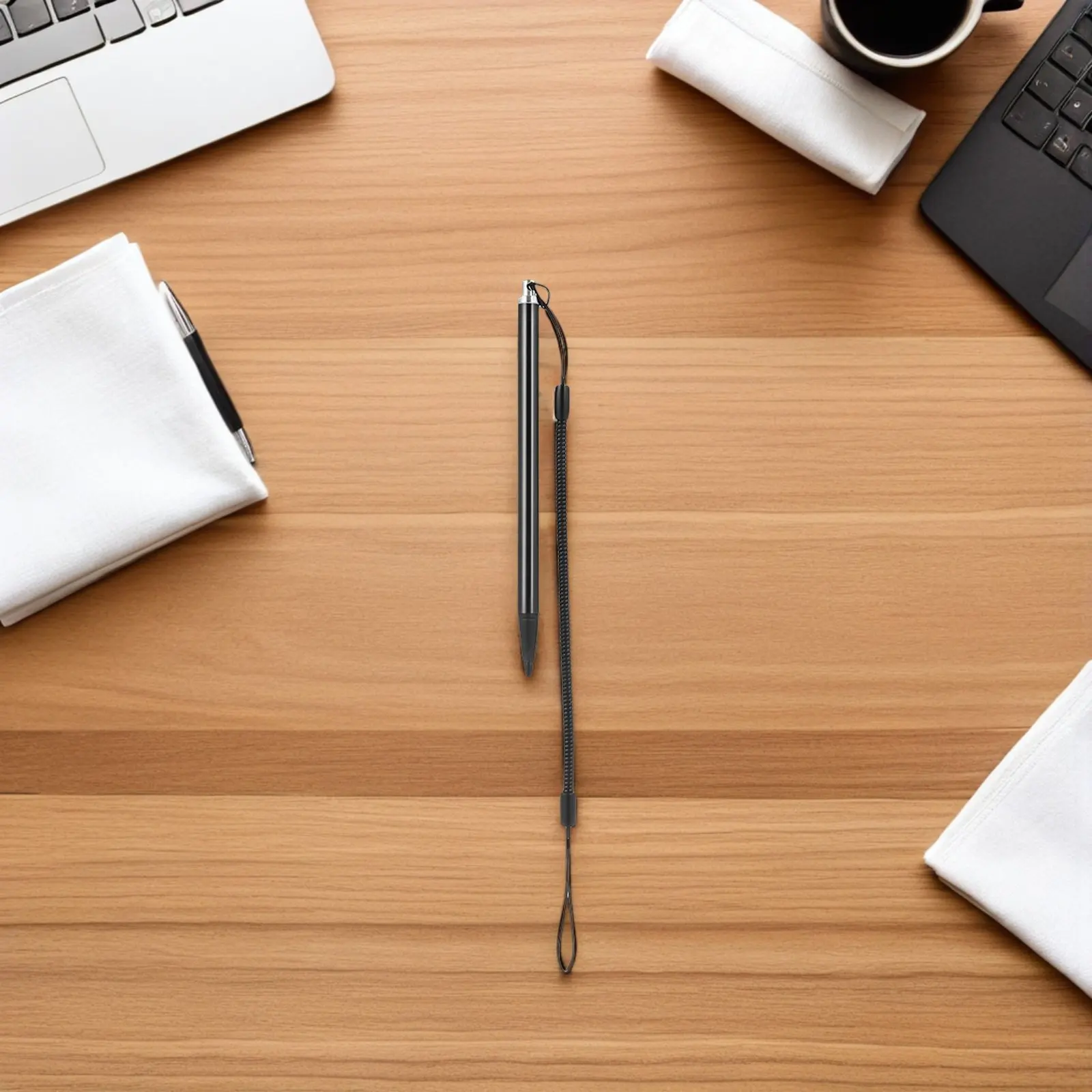 

10Pcs Stylus Pen for Resistive Touch Screen Precision Writing Drawing Tool with Spring Rope Lightweight Slim for Office Study