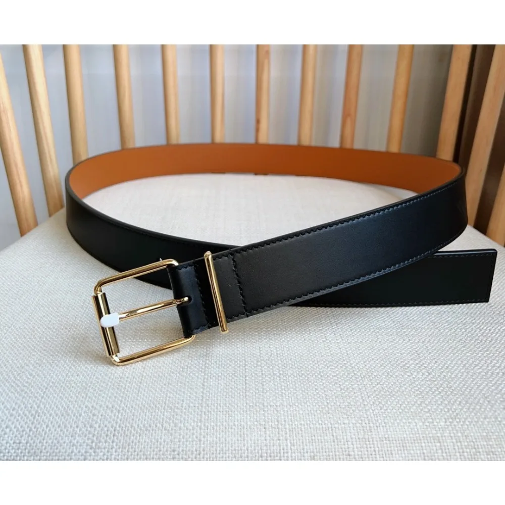 

25 Hot-selling Top-grain Cowhide Belts for Men and Women, High-grade Leather Belts To Match Jeans, Italian Refined Luxury Gifts