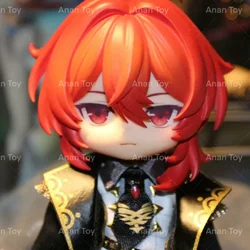 Diluc Ob11 Doll P10 P9 Size Handmade Water Sticker Faceplates Anime Game Cosplay Toy Obitsu 11 Accessories