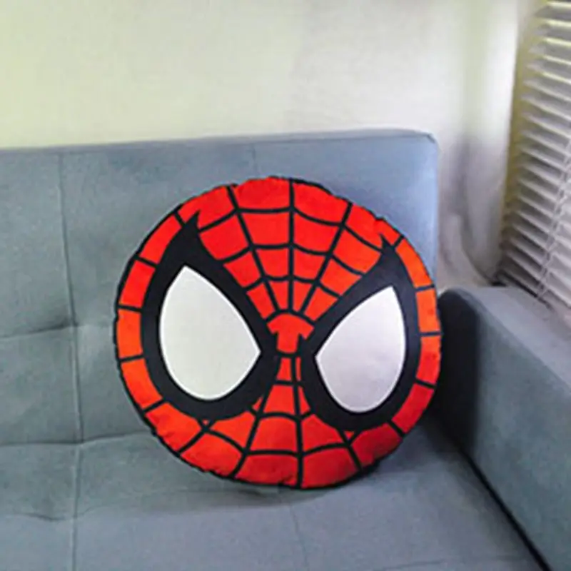 Kreatywna Marvel Spiderman Fajny Anime Kreskówkowy Wzór Pluszowa Zabawka Modna Personalizowana Miękka i Wygodna Poduszka