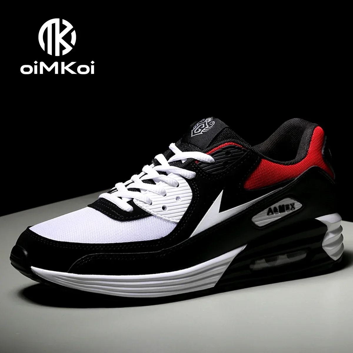 OIMKOI Men's Fashion Sneakers Classical Casual Breathable Air Cushion Running Sports Shoes