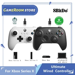 8bitdo-mando con cable para Xbox Series X, Xbox Series S, Xbox One, Windows 10 y superior