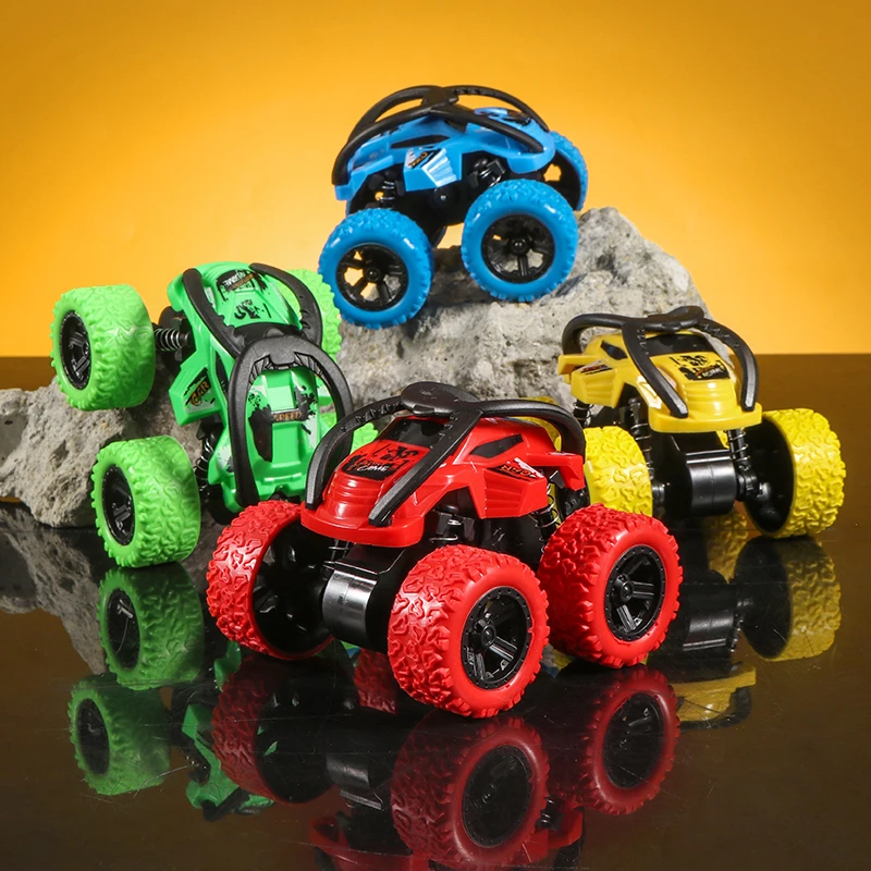 سيارة حيلة ذات دفع رباعي على الطرق الوعرة - سيارة رياضية مضادة للسقوط والقصور الذاتي للأطفال لعبة سيارة مقاومة للسقوط #1