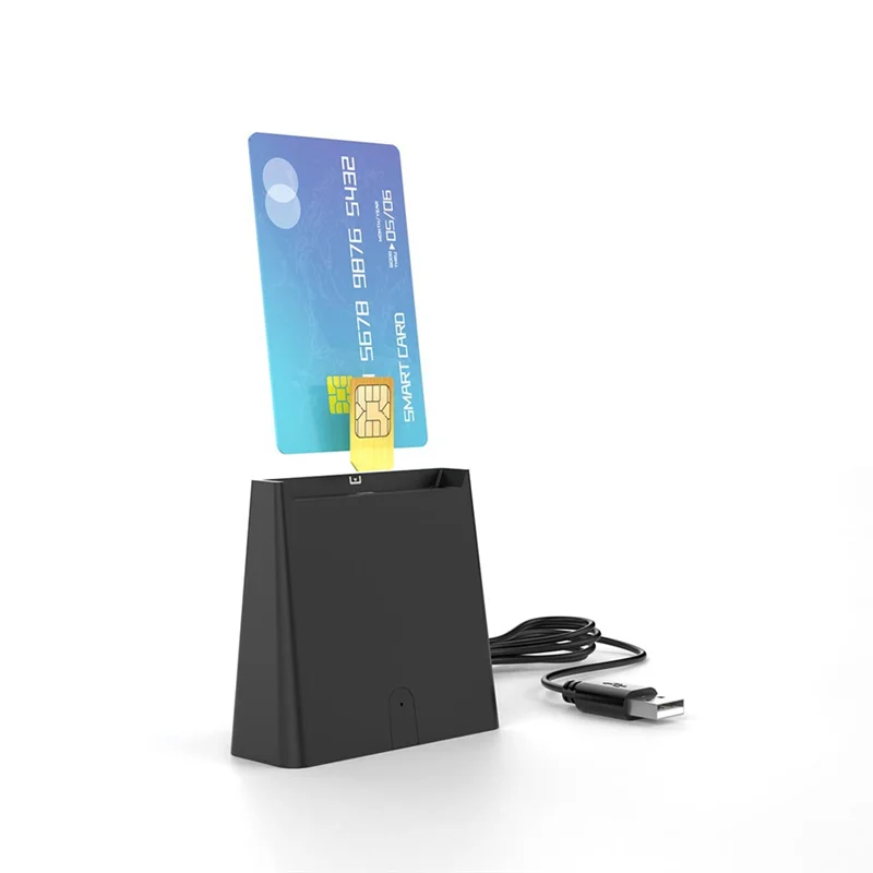 A25P USB 스마트 카드 리더 ISO7816 칩, 은행 카드, 신분증, 클래스 A, 클래스 B 및 클래스 C (5V, 3V 및 1.8V) 스마트 카드용
