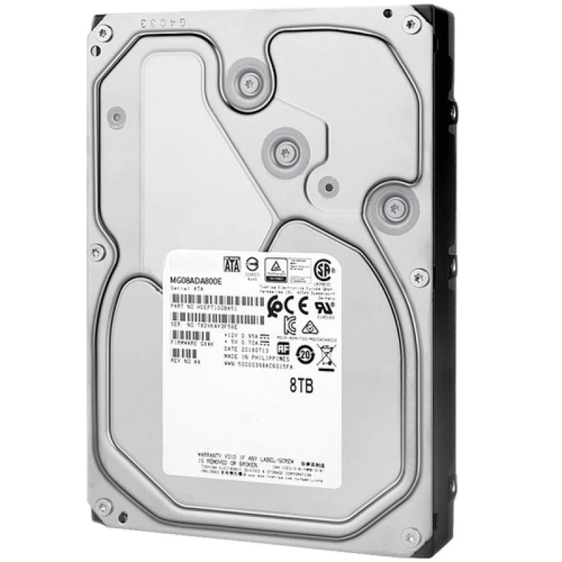 

Жесткий диск Toshiba MG06ACA800E MG08ADA800E 8 ТБ SATA3 Enterprise, 256 МБ кэш-памяти, 672042338771