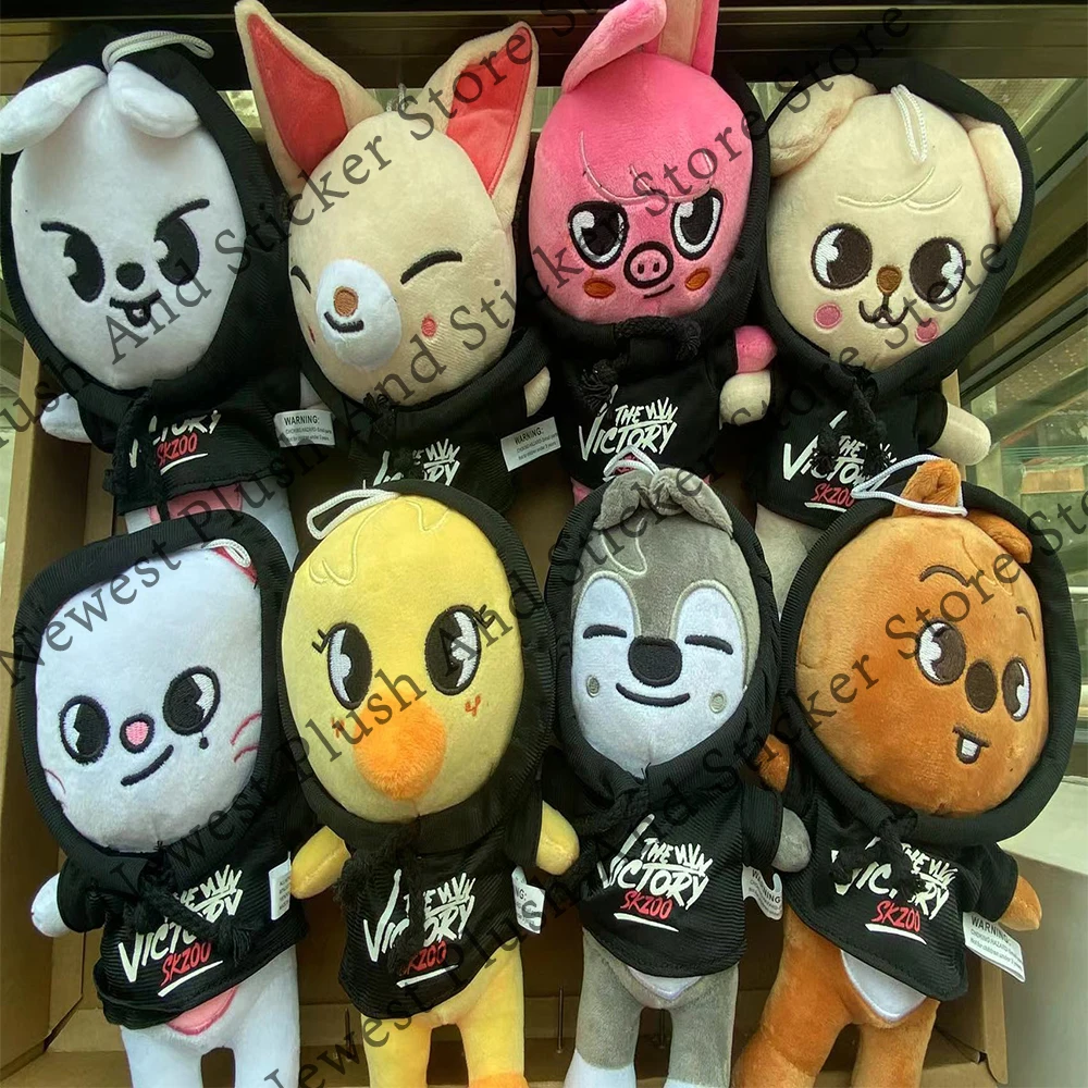 

Skzoo Plush Toys Stray Kids Cartoon Stuffed Animal Plushies Doll Kawaii Character Plush Doll Companion for Kids Adults Fans