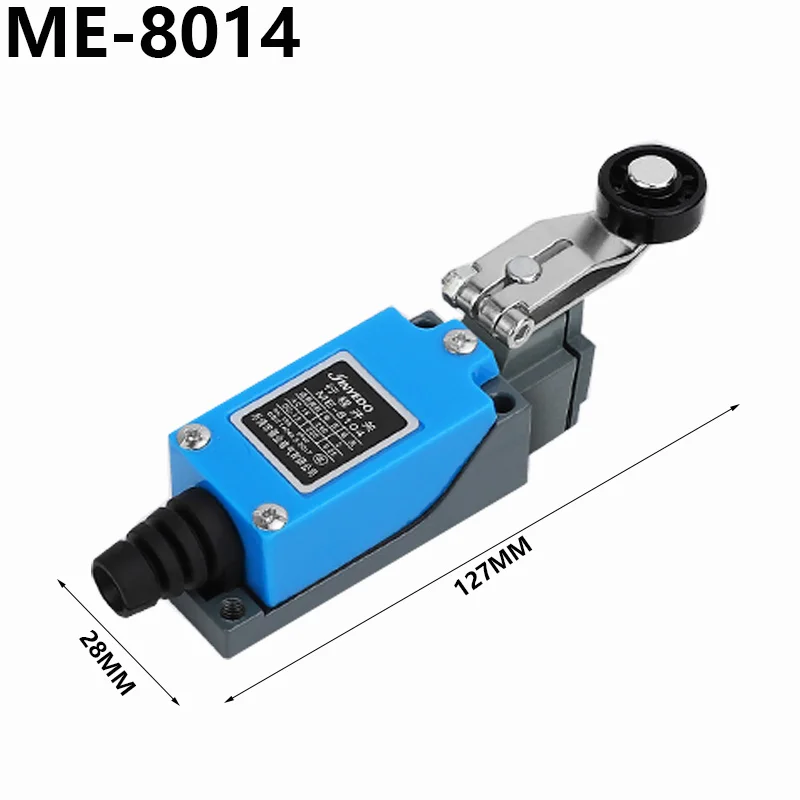 Mini interruptores de limite do rolo giratório ajustável, ME-8108, TZ-8108, AC250V, 5A, NÃO, NC, 8108, 8104, 8111, 8112, 8122, 8166, 9101