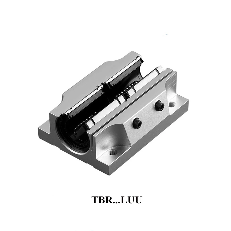 1PC 2PCS 4PCS Linear Bearing Guide Rail Linear Opening Slider Bearing TBR16UU TBR20UU TBR25LUU TBR30LUU Slider Printer CNC Parts