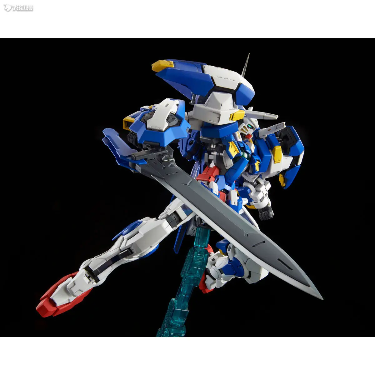 Bandai original mg web-versão exclusiva série gudam avalanche exia 1/100 anime montagem modelo brinquedos presente para meninos colecionáveis