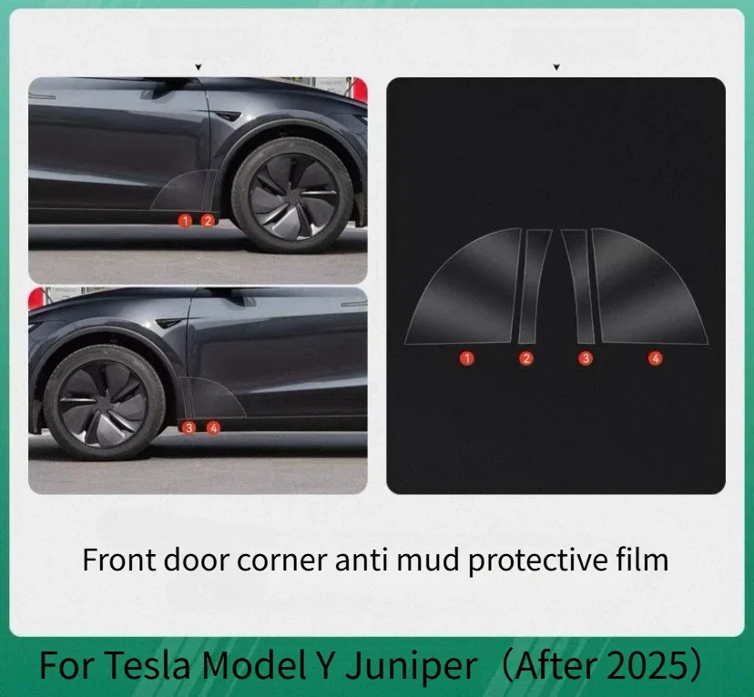 4PCS Front Door