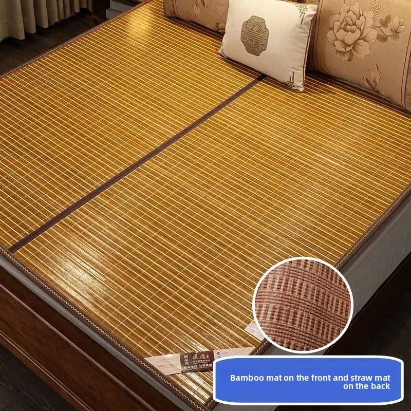Bamboo Cooling Mat Foldable Student Dormitory Foldable Bamboo 1 Bamboo Cooling Mat Foldable Student Dormitory Foldable Bamboo