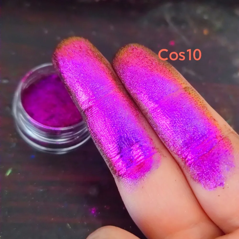 Shining Eyeshadow Infinite Chrome Laser Eyeshadow Glitter Colorful MultiChrome Eyeshadow Powder 0.2g Mini Ultra Fine