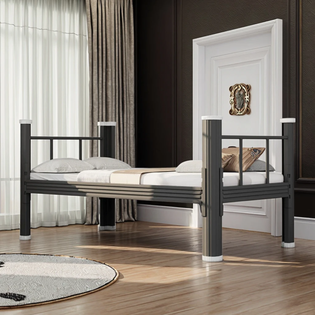 

heavy-duty disassembly and assembly of metal beds, suitable for large single bed racks in hotel dormitories, with large load