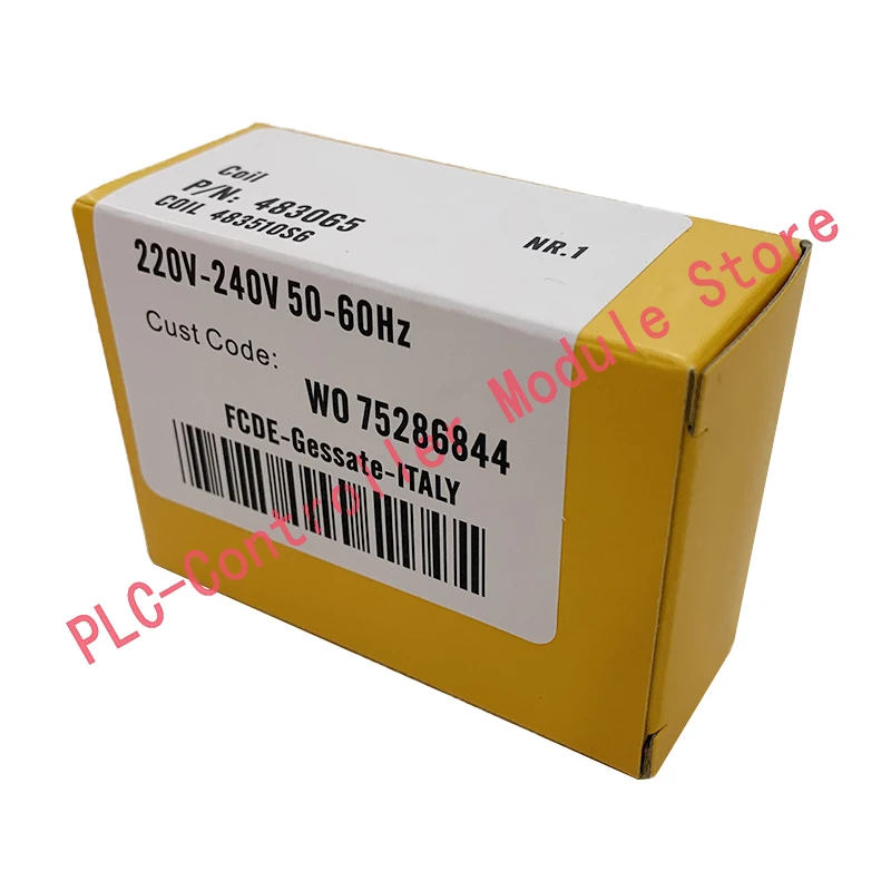 منتج جديد أصلي 100% وحدة تحكم PLC 483510S6 XS03XS6F ملف صمام الملف اللولبي تسليم سريع