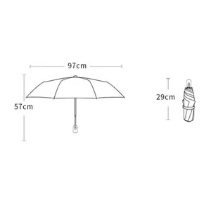 Payung Kucing Bunga Kartun Payung Matahari Pintar Otomatis Penuh untuk Wanita Kuat Paraguas Mujer 10 kucing payung penjualan terbaik - №