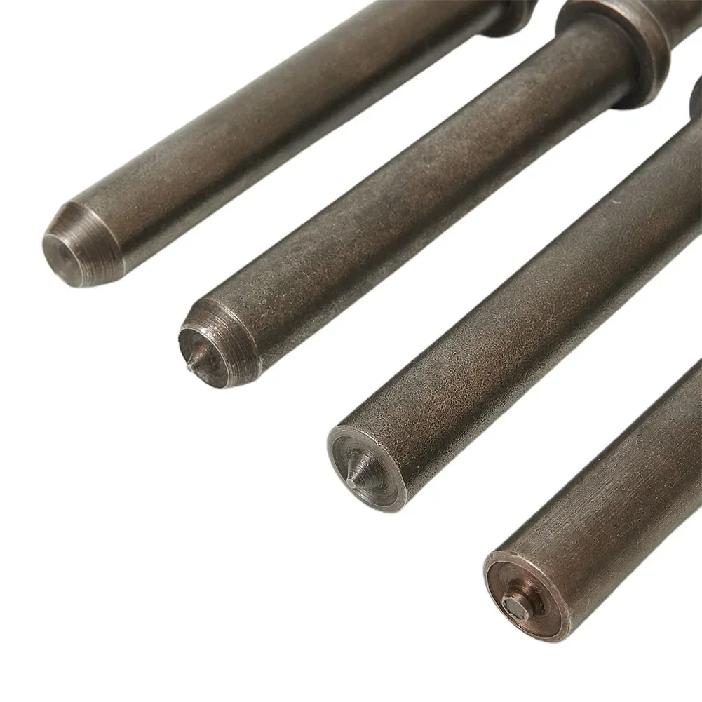 

Air Rivet Hammer Tools 3pcs Set + 1 Coupped Bit for Pneumatic Usage Solid 12cm Long Steel Anvils for Riveting Tasks