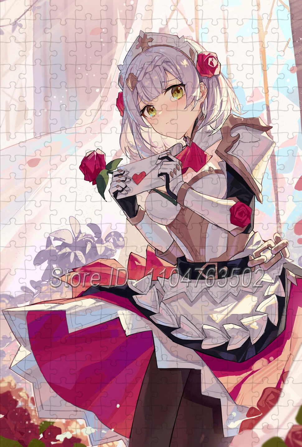 Genshin Impact Game Character Jigsaw Puzzle 108/200/300/500/1000 Pieces Puzzles for Adult Stress Relieving Toys Handmade Gifts