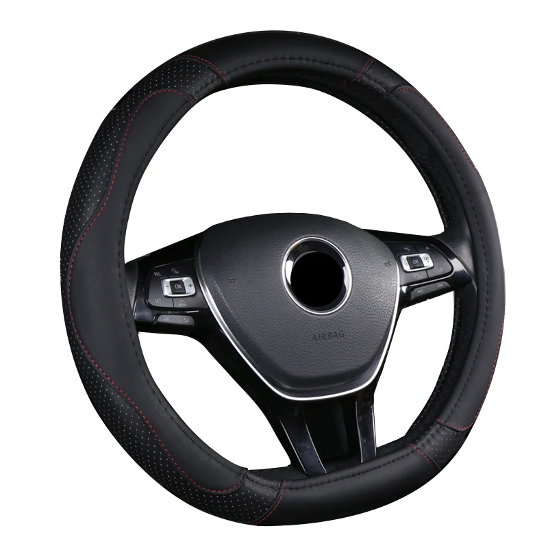 D Type Car Steering Wheel Cover Wrap for Changan Oshan X5 X7 Z6 X7 Plus Steering Wheel Cover Interior Accessories